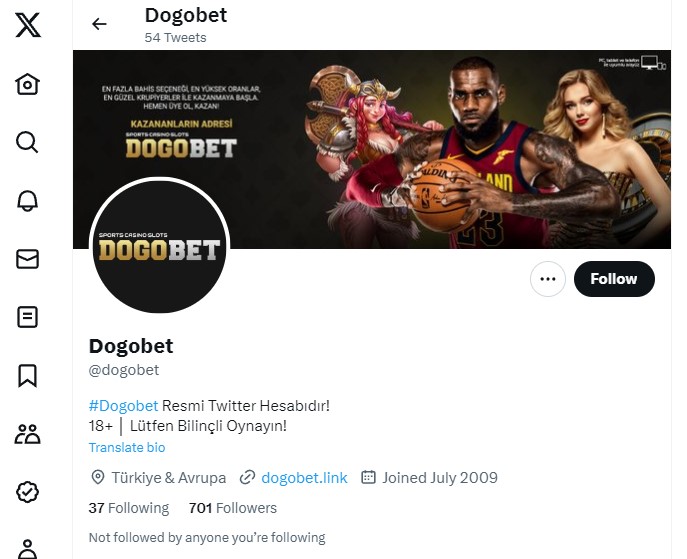 Dogobet Twitter